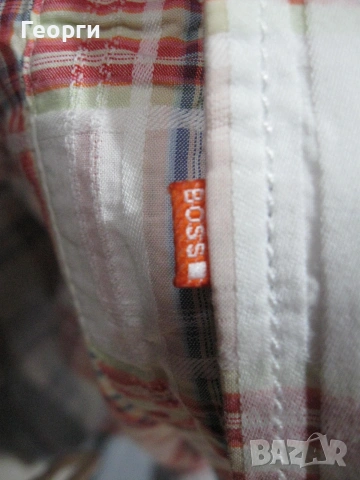 Hugo boss мъжка риза къс ръкав, снимка 14 - Ризи - 55067273