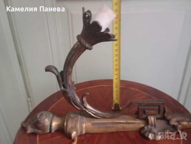 Бароков аплик за стена, снимка 5 - Лампи за стена - 55144351