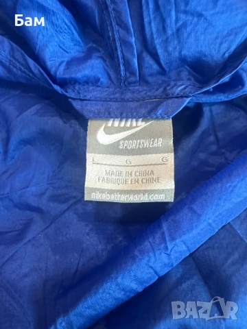 Оригинална мъжка ветровка Nike размер Л, снимка 6 - Якета - 54029923
