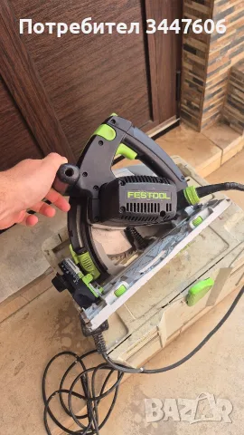 Потапящ циркуляр Festool TS 55 REBQ, снимка 5 - Други инструменти - 55320642