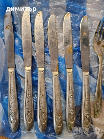 Винтидж посребрени прибори Meriden Silver Plate Co. – комплект