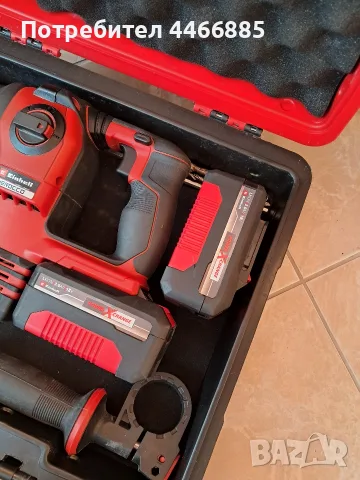 Акумулаторен перфоратор Einhell HEROCC0, снимка 2 - Перфоратори - 55633150