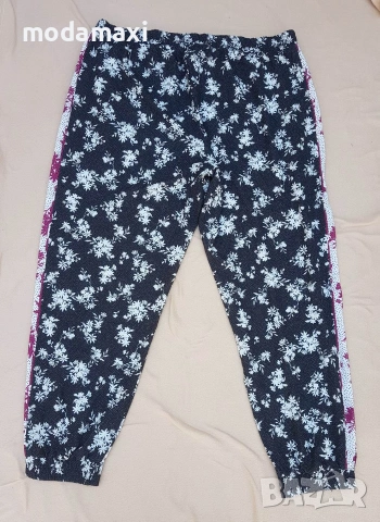 4XL- 6XL Нов  черно – бял панталон , снимка 4 - Панталони - 55054231