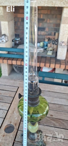 Антична газена лампа, снимка 5 - Антикварни и старинни предмети - 54826226