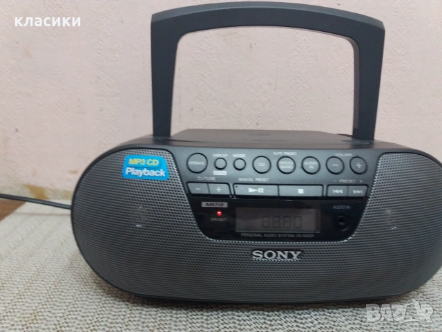 Радио сд SONY MP3., снимка 3 - Радиокасетофони, транзистори - 55157914
