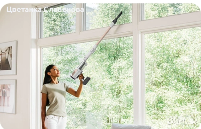 Безкабелна прахосмукачка Shark IW3612EU DetectClean & Empty Flexwand, 240W, 18V, 0.42L, 60 мин. , снимка 3 - Прахосмукачки - 54085327