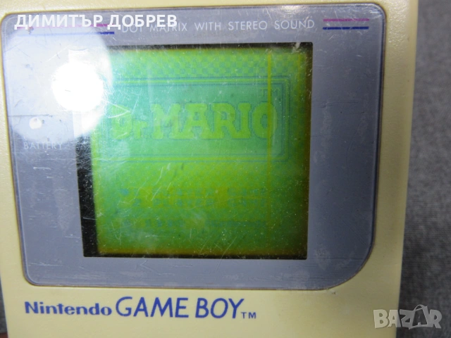 СТАРА РЕТРО КОНЗОЛА NINTENDO GAME BOY CLASSIC DMG-01 + Dr.MARIO, снимка 16 - Nintendo конзоли - 54159950