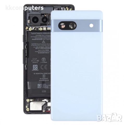 Оригинален Заден Капак с Рамка за Камерата за Google Pixel 7A – 4 цвята, снимка 3 - Резервни части за телефони - 55100231
