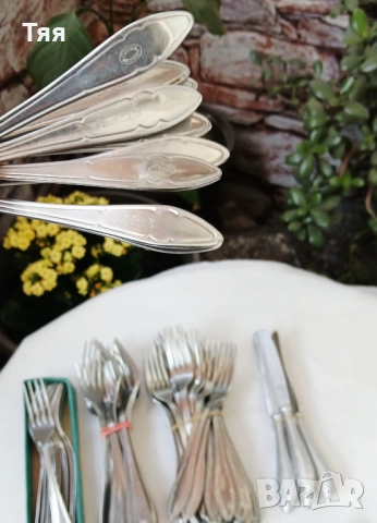 Прибори за хранене Петко Денев , снимка 2 - Прибори за хранене, готвене и сервиране - 54158079