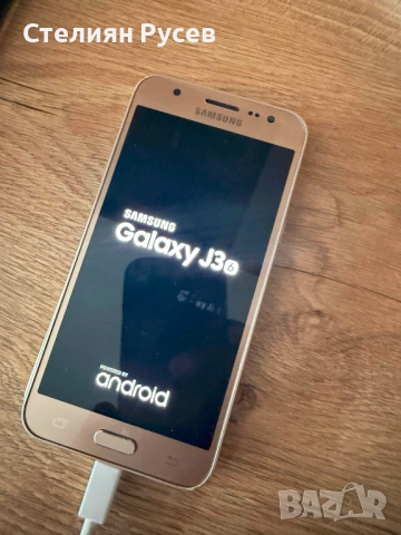 120666  samsung j3 2016  gold за части 10 евро цял за части понеже е нулиран и иска Гмайл профил, но