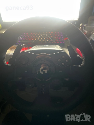 Волан с педали Logitech-923 shifter ps4 ps5 pc. 