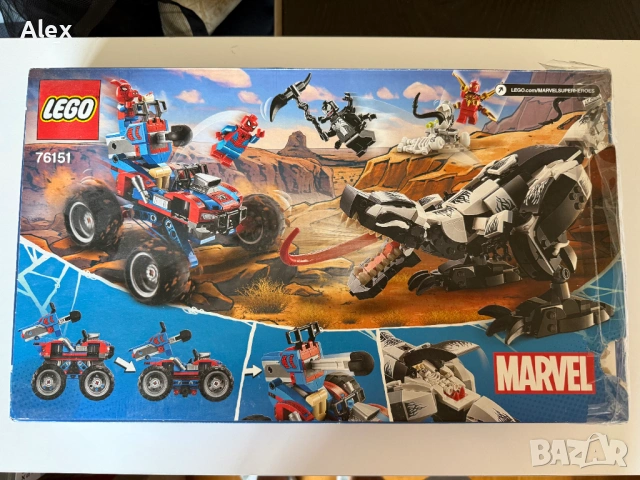 Конструктор LEGO Super Heroes - Venomosaurus Ambush 76151, снимка 2 - Конструктори - 54642871
