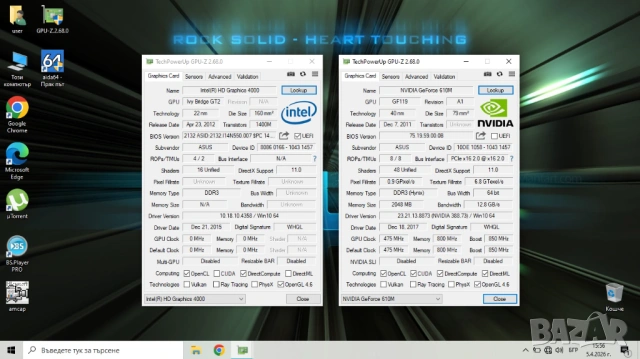 Лаптоп Asus K55VD, снимка 7 - Лаптопи за дома - 54098739