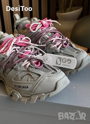 Balenciaga Track – Grey , снимка 6 - Маратонки - 54305782