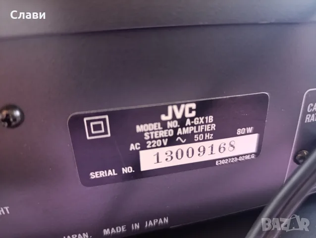 Сет JVC Усилвател Тунер Дек, снимка 5 - Аудиосистеми - 55679938