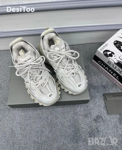 ❗️ПРОМОЦИЯ❗️Balenciaga Track White , снимка 3 - Маратонки - 51578790