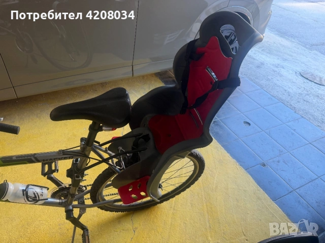 Детско столче за велосипед, снимка 5 - Аксесоари за велосипеди - 54682090