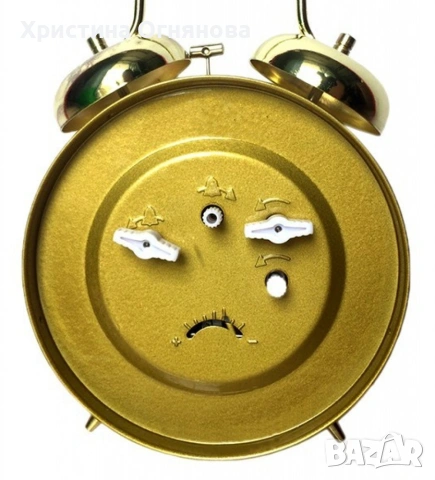 Класически ретро механичен будилник, снимка 3 - Антикварни и старинни предмети - 54183710