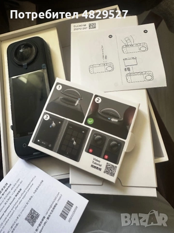 Insta360 x4 Нова НЕ използвана, снимка 4 - Камери - 54575670