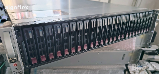 Сървър Supermicro 2029U 24SFF 2U X11DPU 2*Gold 5218R 64GB SAS9306-24i
