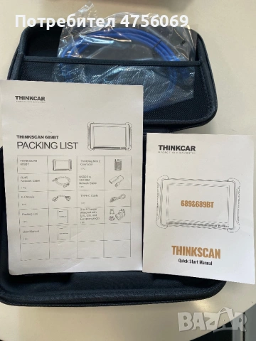 Автодиагностика THINKCAR THINKSCAN 689BT, снимка 5 - Аксесоари и консумативи - 54627526