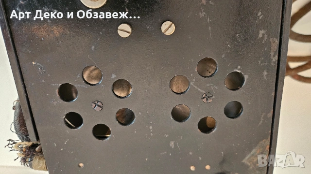 Стар бакелитен телефон, снимка 5 - Антикварни и старинни предмети - 53973564