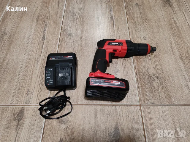 Акумулаторен винтоверт за гипсокартон Einhell TE-DY 18- Solo 18 V , снимка 2 - Винтоверти - 55697514