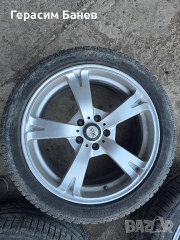Джанти 18" 5х108 18х8J ET38 MERCEDES W212 E 350 CDI 4MATIC OM642 2011, снимка 5 - Гуми и джанти - 54666585