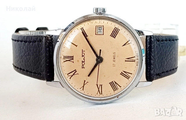 Poljot 2614.2H 17 jewels - мъжки механичен часовник, снимка 3 - Мъжки - 54406084