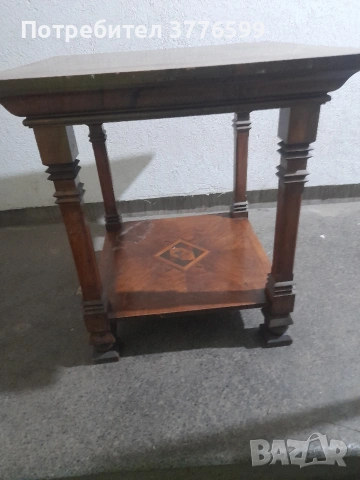 Ретро маса и огледало, снимка 3 - Антикварни и старинни предмети - 54314419