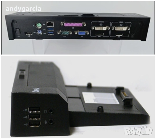 Dell PR02X E-Port Plus II Port DOCK/Replicator 0Y72NH, USB 3.0 докинг станция чисто нова