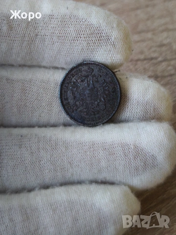 1 кройцер 1881 година Австрия , снимка 2 - Нумизматика и бонистика - 55141913