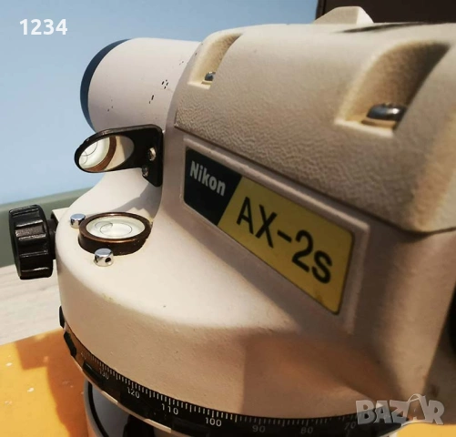 Японски оптичен автоматичен нивелир NIKON AZ-1 калиброван 20x, снимка 2 - Други инструменти - 55149697