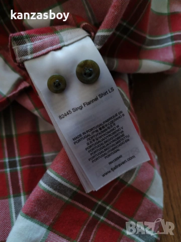 Fjällräven SINGI FLANNEL SHIRT - страхотна мъжка риза М, снимка 9 - Ризи - 54043421