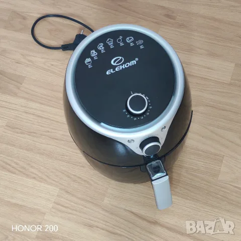 Air Fryer Елеком, фритюрник с горещ въздух, здравословно хранене. 