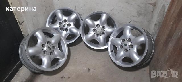 Продавам 4 бр алуминиеви джанти 16 цола за Land Rover Freelander