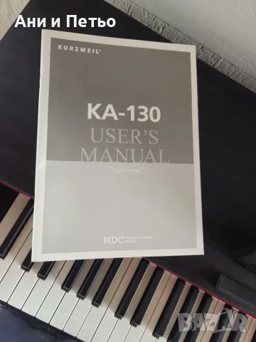 Дигитално пиано Kurzweil KA 130 цвят венге в комплект с пейка, снимка 7 - Пиана - 55404384
