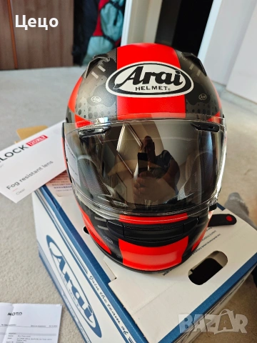 Продавам каска Arai XL , снимка 6 - Аксесоари и консумативи - 54103829