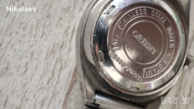 Дамски часовник Orient 21 jewels автоматик оригинал -много запазен, снимка 5 - Дамски - 55661291