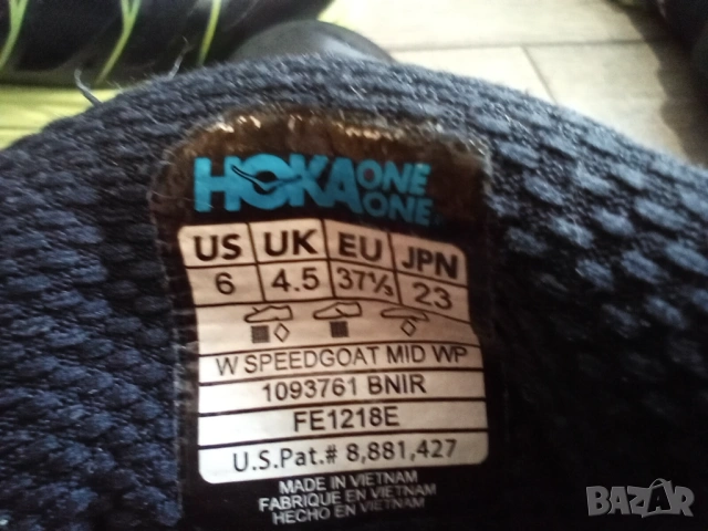 Hoka Speedgoat дамски туристически обувки номер 37 и 1/3 стелка 23 см, снимка 7 - Маратонки - 54013402