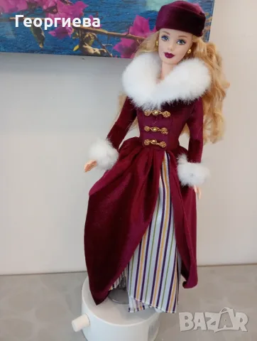 Barbie victorian ice skater