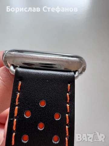 Apple Watch Series 8 Hermès 45 mm Stainless Steel Cellular, снимка 9 - Смарт часовници - 55415547
