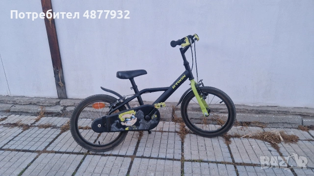 Детско колело 16" B-twin велосипед