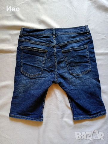 Къси дънкови панталони, бермуди Burton №34, снимка 2 - Къси панталони - 54306314