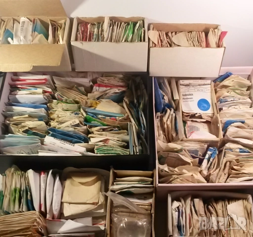 Лот няколко стотин стари лещи за очила