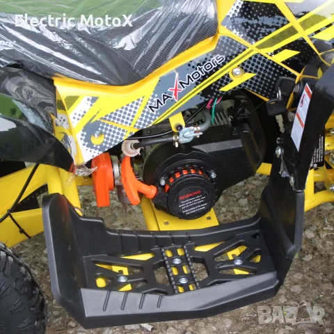 Детско бензиново ATV Grizzly SPORT – BLACK & YELLOW, снимка 11 - Мотоциклети и мототехника - 55364583