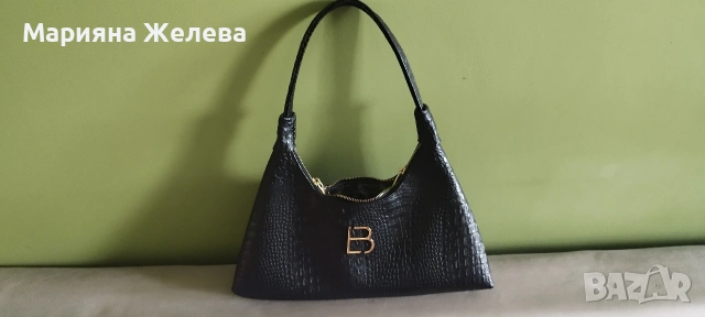 2 дамски чанти,сребриста и черна, снимка 3 - Чанти - 54305119