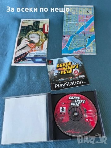 Grand Theft Auto , GTA ,  игра за playstation 1 ps1 плейстейшън 1