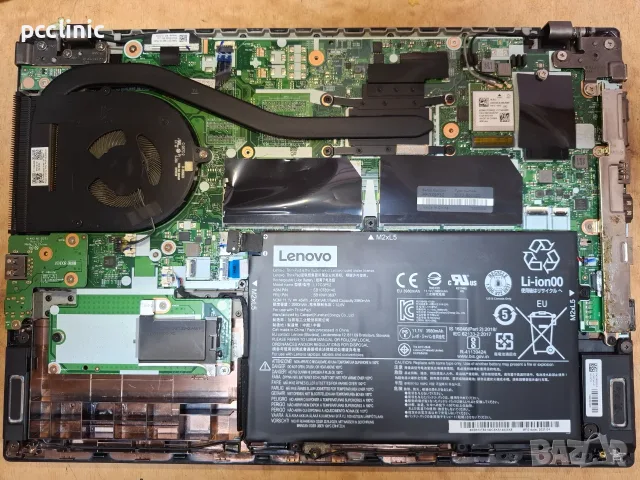 ЗА ЧАСТИ Lenovo ThinkPad L14 Gen 2 14" | TOUCHSCREEN | intel Pentium Gold | Запазен корпус | Залят, снимка 7 - Части за лаптопи - 55690196