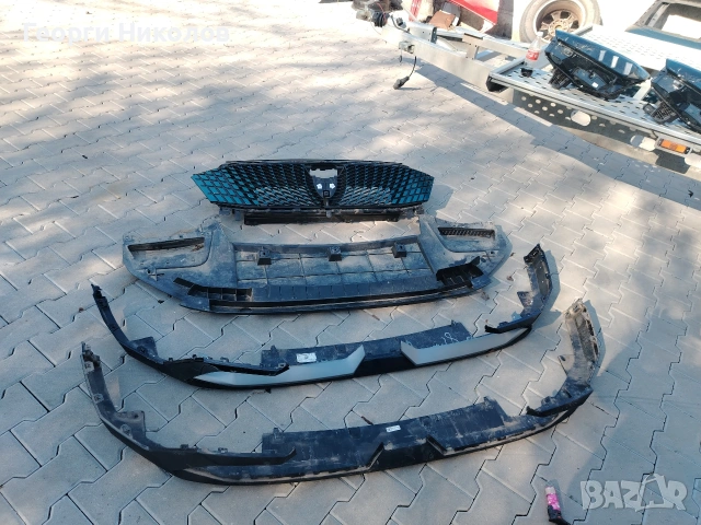 спойлер и решетка за пежо 3008 5008, Peugeot 3008, 5008 , снимка 3 - Части - 54240387